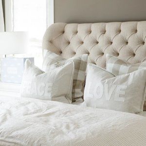 Pom Pom at Home - Peace & Love Pillow Sham Set